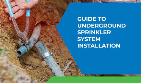 How To Lay An Underground Sprinkler Irrigation System