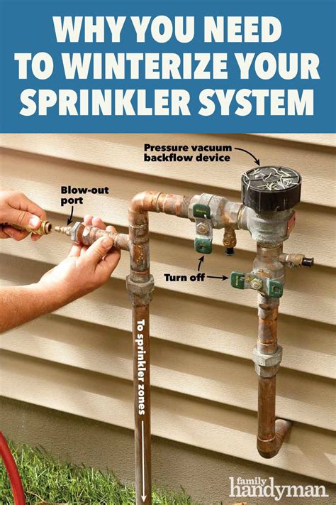 Winterizing Health And Safety Tips For Irrigation Systems